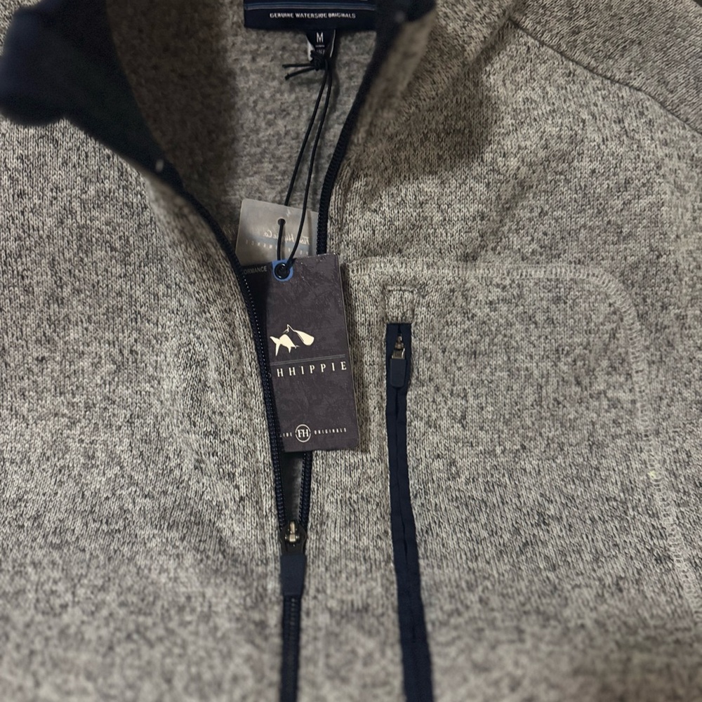 NWT Fish Hippie Banyon Fleece Vest - Picture 3 of 4